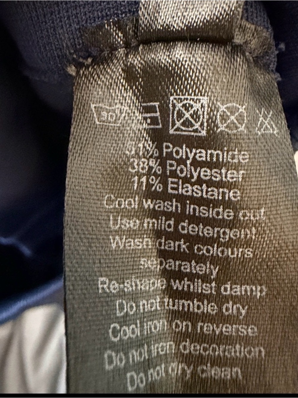 Alphalete Navy Butt Scrunch Leggings Size Small - Picture 6 of 6